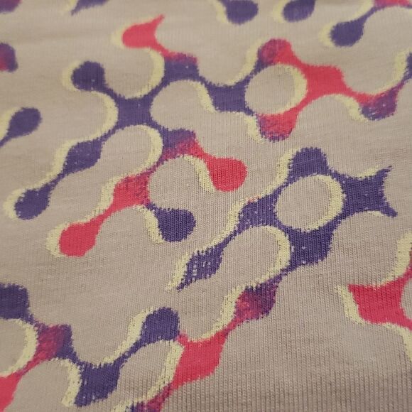 BP Womens Purple Geo Print Tube Festival Top Size Small NWOT - Picture 5 of 5